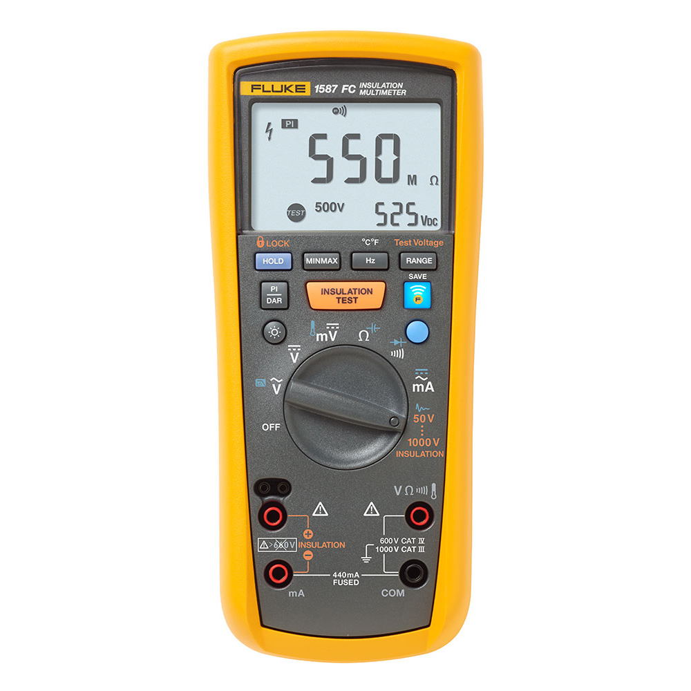 福禄克Fluke 1587C FC绝缘电阻表、万用表