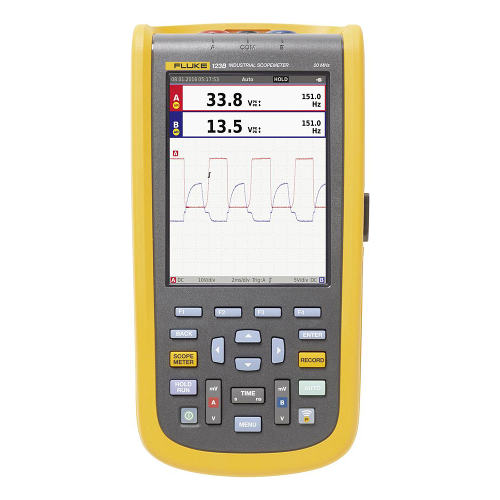 福禄克 Fluke 120B 系列 ScopeMeter® 工业用手持式示波表